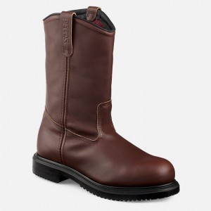 Red Wing 11-inch Insulated Safety Toe Pull-On Boot Schwarz | NWZ904176